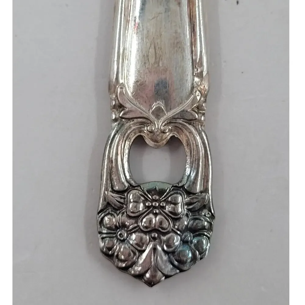 Rogers Brothers Silver Plate Eternally Yours Coquette Serving Fork‎